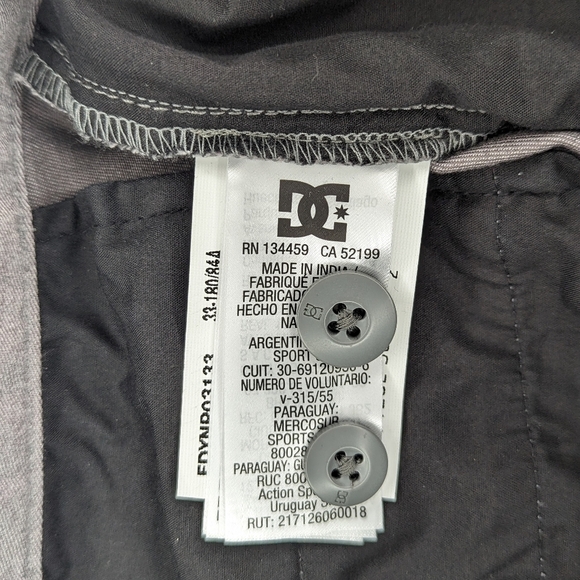 DC║Worker Heather Straight For Chino║Size 33 - Picture 7 of 7